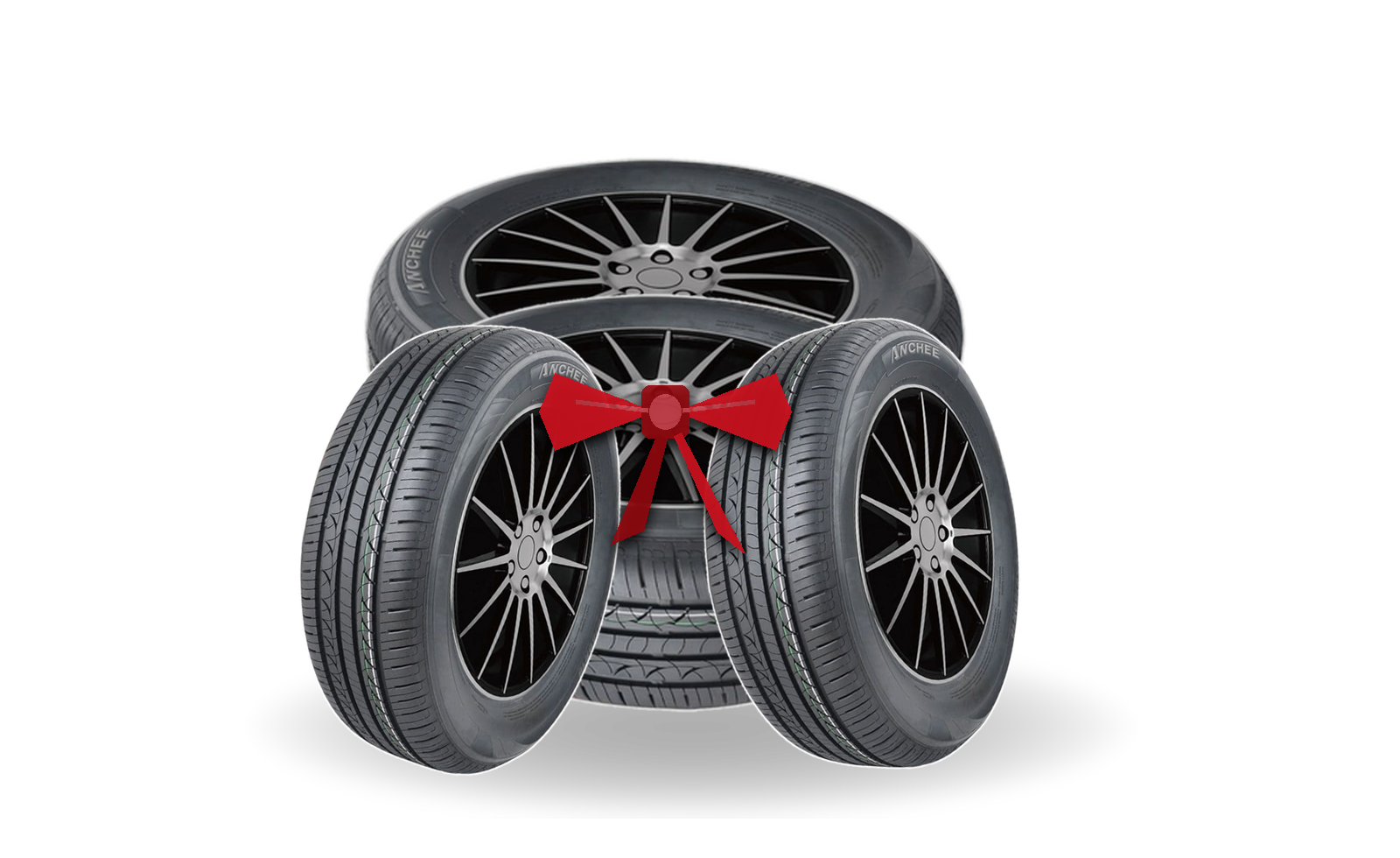 Set of 4 185/65R15 tyres